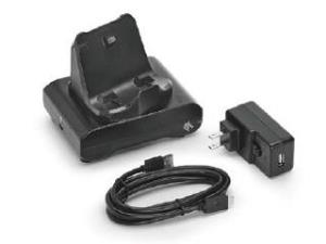 Docking Zq3 Cradle 1 Slot With USB Cable / Adapter - Eu Power Supply Cord - For Zq300 Series