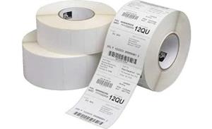 Z-perform 1000d White 105 X 200mm Thermal Transfer Uncoated Permanent Adhessive 76mm Core Box Of 4 Eaziprice