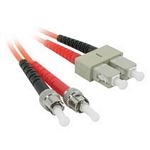 Patch Cable Fiber Optic Mmf Duplex Lszh Sc / St 62.5/125 3m