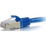 Patch cable - CAT6a - Stp - Snagless - 15m - Blue