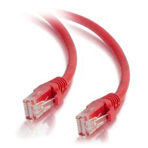 Patch cable Low Smoke Zero Halogen - CAT6 - UTP - Booted - 1m - Red