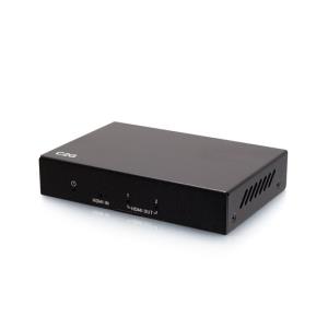 2-Port HDMI Distribution Amplifier Splitter - 4K 60Hz