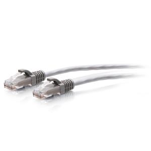 Patch cable Slim - CAT6a - UTP - Snagless - 90cm - Grey