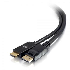 DisplayPort Male to HDMI Male Passive Adapter Cable - 4K 30Hz - 2m