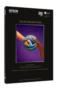 Velvet Fine Art Paper Super A3 Cut Sheet 20sh (c13s041637)