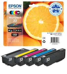 Ink Cartridge - 33 Oranges - Black / Blue / Magenta / Purple