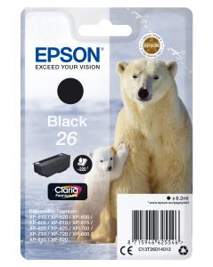 Ink Cartridge - 26 Polar Bear - 6.2ml - Black