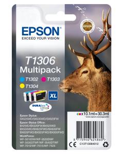 Ink Cartridge  - T1306 Stag Xl - 10.1ml - Cyen/ Magenta/ Yeloow