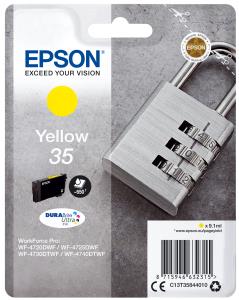 Ink Cartridge - 35 Padlock - 9.1ml - Yellow