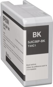 Ink Cartridge - Sjic36p-k - 80ml - Black