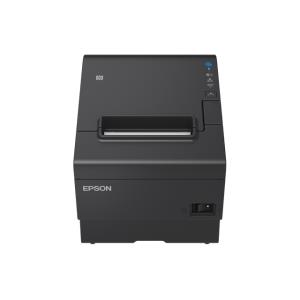 Tm-t88vii (152) - Receipt Printer - Thermal - 80mm - USB / Ethernet/  Fixed Interface / Ps - Black