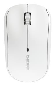 CHERRY MW 2200 Mouse - 3 Button with Wheel - Wireless - White