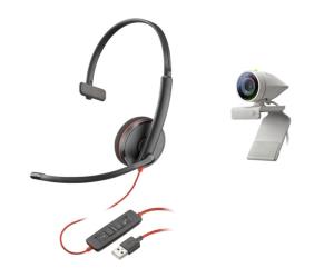 Studio P5 Webcam With Blackwire 3210 Headset