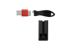 USB Lock W Cable Guard Square