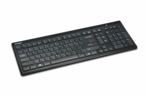 Advance Fit Slim Wireless Keyboard Black Qwerty Us International
