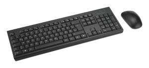 Rechargeable Wireless Keyboard/Mouse - KM270 EQ - Qwertzu German