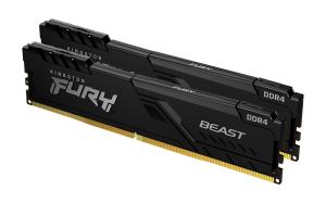 8GB Ddr4 2666MHz Cl16 DIMM (kit Of 2) Fury Beast Black