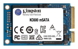 Bundle / SSD - Kc600 - 256GB - Sata3 - MSATA + Norton 360 For Gamers