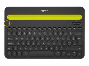 Bluetooth Multi-device Keyboard K480 - Black - Qwerty Us Int