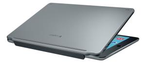 Ultrathin Magnetic Clip-on Keyboard Cover For iPad - Space Grey - Qwerty Esp - Bt - Mediter