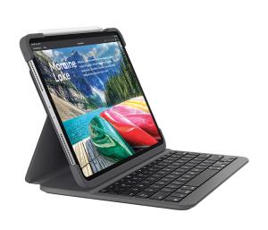 Slim Folio Pro For iPad Pro 11in - Graphite - Qwerty Uk