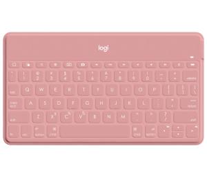 Keys-to-go Bluetooth Keyboard For Apple iPad/iPhone/TV - Blush Pink Qwertz DEU