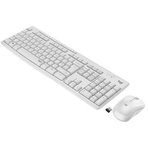 Mk295 Silent Wireless Combo Off-white Azerty French