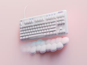 G713 Gaming Keyboard - Off White - PAN NORDIC Qwerty Tactile