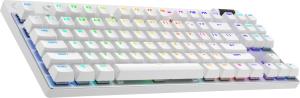G Pro X TKL Lightspeed Gaming Keyboard - Bluetooth - White Deutsch - Qwertz - Tactile