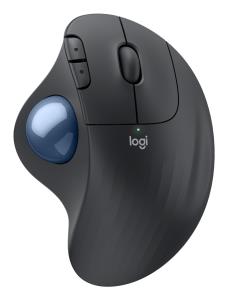 Ergo M575s Wireless Trackball - Graphite+blue Ball