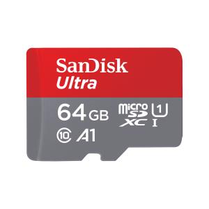 64GB Ultra micro SDXC + SD Adapter (SDSQUNR-064G-GN6TA)