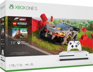Xbox One S Game Console 1TB With Forza 4 + Lego Speed
