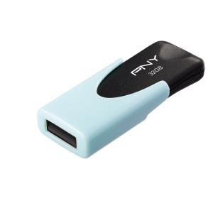 ATTACHE 4 PASTEL - 16GB USB Stick -  USB 2.0 - Blue - Read 25mb/s Write 8mb/s