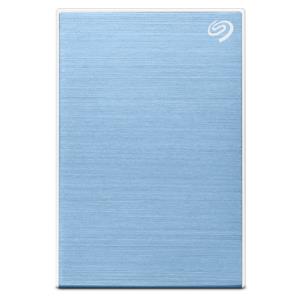 One Touch External HDD With Password Protection 2TB 2.5in Light Blue USB 3.0