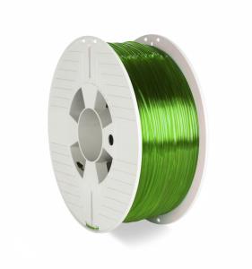 3D Printer Filament PET-G 1.75m Green Transparent