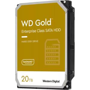 Hard Drive - WD Gold WD201KRYZ - 20TB - SATA 6Gb/s - 3.5in - 7200rpm - 512MB Buffer