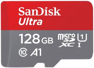 SanDisk Ultra micro SDXC 128GB plus SD Adapter 140MB/s A1 Class 10 UHS-I - Imaging Packaging
