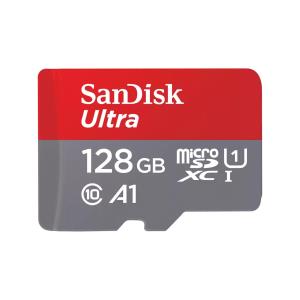 SanDisk Ultra micro SDXC 128GB plus SD Adapter 140MB/s A1 Class 10 UHS-I