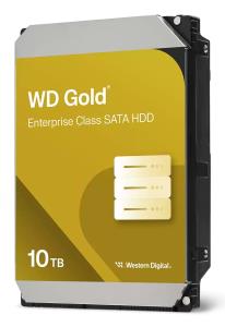 Hard Drive - WD Gold WD103KRYZ - 10TB - SATA 6Gb/s - 3.5in - 7200rpm - 512MB Buffer