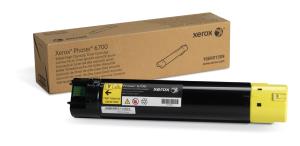 Toner Cartridge - High Capacity - 12000 Pages - Yellow (106R01509)
