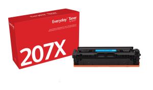 Compatible Everyday Toner Cartridge - HP 207X (W2211X) - High Capacity - Cyan