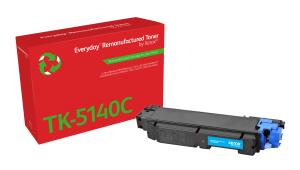 Everyday Remanufactured Compatible Toner Cartridge - Kyocera TK-5140C - Standard Yield - 5000 Pages - Cyan