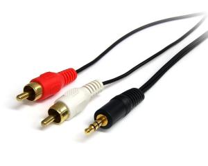 Audio Cable Pc To Stereo Component 3.5mm Male To 2x Rca Male