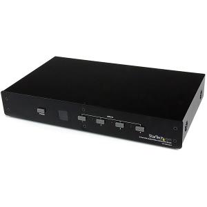 Vga Video Audio Switch With Rs232 Control - 4-port