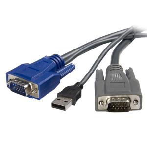 Cable For KVM Ultra-thin USB Vga 2-in-1 2m