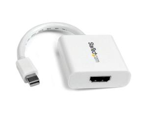 Mini DisplayPort To Hdmi Video Adapter Converter - White