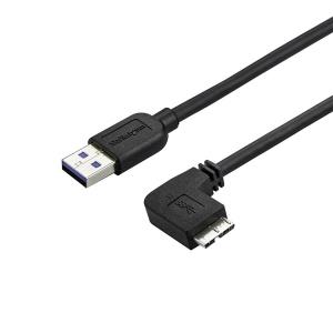 Slim Micro USB 3.0 Cable - Right-angle Micro-USB - 2m