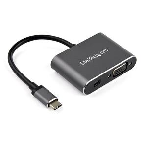 Multiport Video Adapter - USB C Vga Or Mini DisplayPort With Hdr