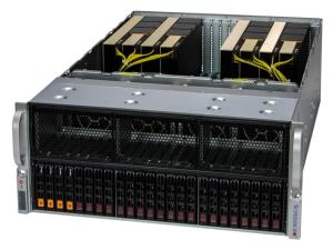 GPU SuperServer SYS-421GE-TNRT3 - 5th/4th Gen Xeon - C741 - 32x DIMM up to 8TB - 8x Pci-e Gen 5.0 X16 FHFL - 4x 2.5" Hot-swap  NVMe