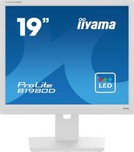 Desktop Monitor - ProLite B1980D-W5 - 19in - 1280x1024 (SXGA) - White